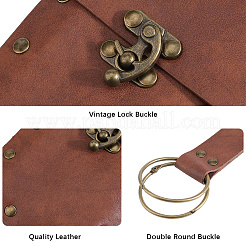 Сумки через плечо из ПУ&nbsp;AJEW-WH20048-56A