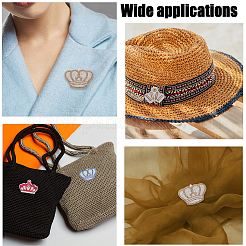 13 шт. 13-х стилистические стразы в форме короны с горячей фиксацией&nbsp;DIY-CA0005-48