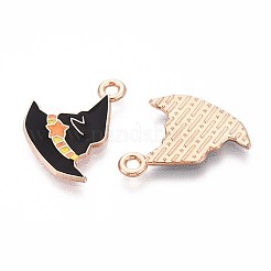 Подвески из сплава с эмалью на тему Хэллоуина ENAM-T022-54G-01