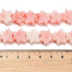 Резные бусины из синтетического коралла BSHE-H114-02D