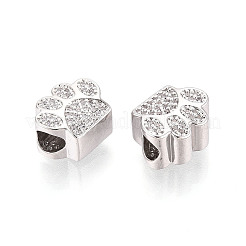 Латунные микро проложить Цирконий Европейский бисером&nbsp;LS-ZIRC-T002-101