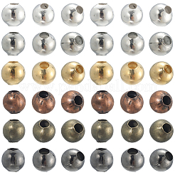 2700 шт. 6 цвета железные дистанционные бусины&nbsp;IFIN-PA0001-01