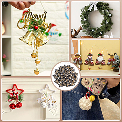 30 шт. 3 стильных рождественских железных подвесок IFIN-NB0001-61