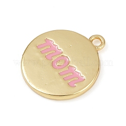 Латунные эмалевые подвески на день матери KK-R224-07C-G