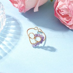 Кольца-манжеты из натурального сердолика&nbsp;RJEW-TA00206