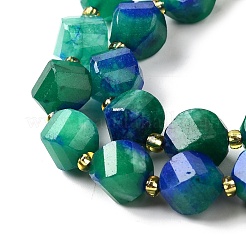 Нити бусин из натурального кварца окрашенные G-U023-A02-03