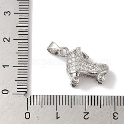 Подвески из латуни и кубического циркония&nbsp;KK-L216-064P