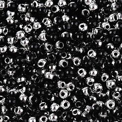 6/0 полупокрытая стеклянная бусина SEED-N008-04B