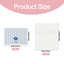 100 шт. бумажная карточка-витрина для бижутерии&nbsp;CDIS-TA0001-30