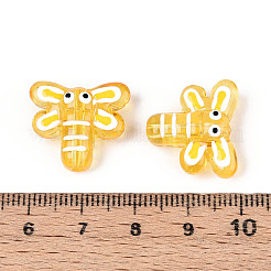 Эмалевые бусины ручной работы в технике лэмпворк&nbsp;LAMP-T023-26J