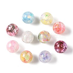 10 шт. 10-х цветная прозрачная смола с пайетками RESI-FS0002-25