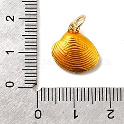 Подвески из латунной эмали в виде ракушки&nbsp;KK-A268-08G