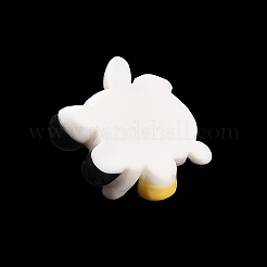 Кабошоны с изображением животных из непрозрачной смолы&nbsp;CRES-M024-01D