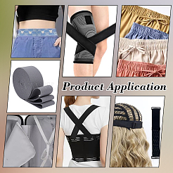 Широкая резинка из полиэстера 8 м OCOR-WH0105-057E