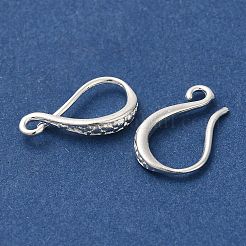 Латунные крючки для сережек&nbsp;KK-H502-14S