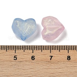 Светящиеся прозрачные акриловые бусины OACR-B031-13