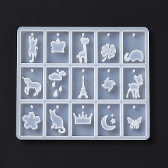 Силиконовые Молды для подвески прямоугольной Молды своими руками&nbsp;LS-DIY-E058-01