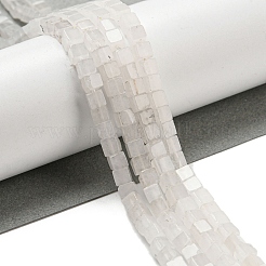 Бусины из натурального белого нефрита&nbsp;G-C129-A05-01