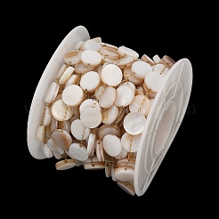 Плоские круглые звенья цепей ручной работы из нержавеющей стали 304&nbsp;CHS-B011-01A-G