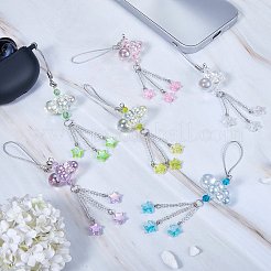 Мобильные ремни из стекла и акрила HJEW-SW00086-03