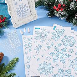 12 шт. 6 стиля самоклеящиеся праздничные наклейки с изображением рождественских питомцев&nbsp;DIY-PH0023-47