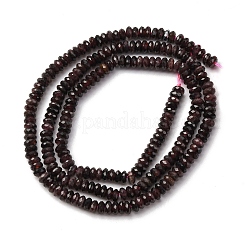 Гранат природный бисер нитей G-RM2025-D16-M
