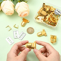 10 комплект железных замков для кошельков&nbsp;IFIN-YW0003-86G