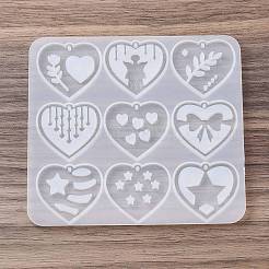 Тема дня святого валентина diy кулон силиконовые Молды SIL-F016-03A