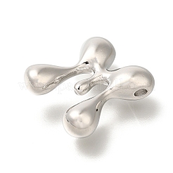 Стойки обшивки латунные бусины KK-S051-01P-M