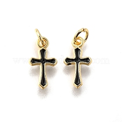 Латунь эмаль подвески KK-C106-04G