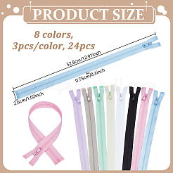 24 шт. 8 цвета аксессуаров для одежды&nbsp;FIND-NB0006-77A