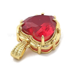 Латунь стекло амулеты KK-L228-02G