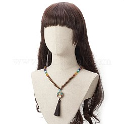 Индонезия буддийское ожерелье NJEW-JN04179