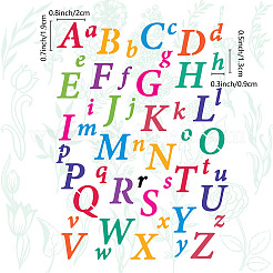 Трафареты для резки металла из нержавеющей стали с буквой a~z DIY-WH0289-130