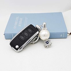 Абс пластмасса имитация жемчужина круглые бусины PH-MACR-F033-8mm-24