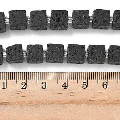 Бусы из натуральной лавы G-D338-A11