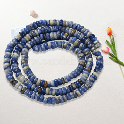 2 нити натуральных содалитовых бусин нити G-PA0001-25