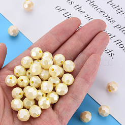 Непрозрачные акриловые бусины&nbsp;MACR-S373-69-A04