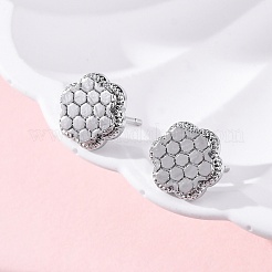 Латунь серьги EJEW-D288-15P