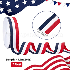 Полиэстер Grosgrain ленты&nbsp;OCOR-WH0111-07A