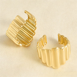 Кольца-манжеты неправильной геометрической формы из нержавеющей стали 304 для женщин&nbsp;VH9250-2