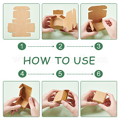 Картонные коробки для упаковки подарков CON-WH0085-65C