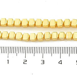 Гальванические нити из синтетических немагнитных гематитовых бусин&nbsp;G-H020-I01-02