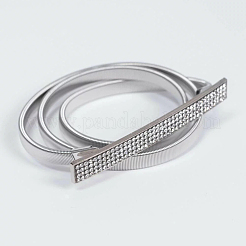 Железные и смоляные стразы поясные цепи для женщин дамы платье&nbsp;AJEW-WH20072-04S