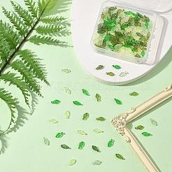 800шт 5 цвета прозрачные акриловые подвески&nbsp;TACR-FS0001-56