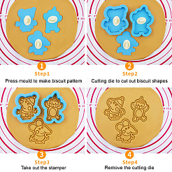 Набор форм для пластилина DIY-WH0215-58