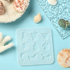 Силуэтные силиконовые Молды&nbsp;DIY-YW0006-28