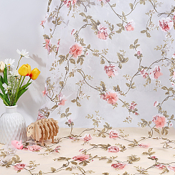 Шифоновая кружевная отделка&nbsp;ORIB-WH0005-07