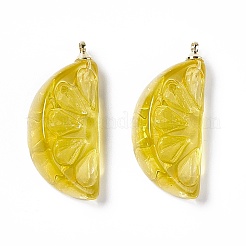 Прозрачные смоляные подвески RESI-P020-01P