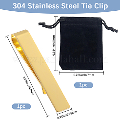 1 шт. зажим для галстука из нержавеющей стали марки 304 STAS-BBC0008-04A
